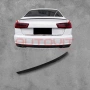Спойлер за багажник Audi A6 C7 Sedan slim (11–18), черен гланц лип, снимка 1