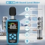 DURFICST шумомер 30-130dB с цветен LCD дисплей, снимка 2