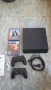 PS4 + 2 джойстика + 2 игри + кабели  , снимка 1