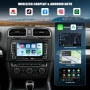 CAMECHO 7” мултимедия за VW / Skoda – CarPlay, Android Auto + подарък камера, снимка 4