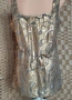 Miss me collection. Size M Златист топ от Коприна, снимка 5