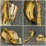 Чисто нови  Златен пръстен обеци 14 карата 585 gold prasten obeci zlato zlaten , снимка 6