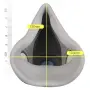 Предпазна маска 3M (6200), снимка 3