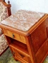 Антикварно шкафче с мраморен плот , снимка 3