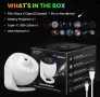 Звезден проектор Fussion Planetarium планетариум звездно небе с 12 филмови диска, снимка 3