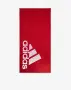 ADIDAS Swim Towel Large Red/White  Червената плажна кърпа Adidas Swim Towel Large Red/White , снимка 1