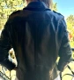 Дамско черно кожено яке Massimo Dutti, снимка 3
