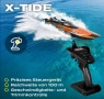 Overmax X-Tide RC лодка 25 км/ч, LED, 2 батерии, 100 м обхват, снимка 5