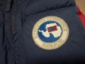 Napapijri Reversible Down Vest Размер 6-годишни Височина 120см Детски Пухен Елек Двулицев, снимка 6