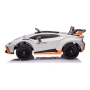 Акумулаторен автомобил Lamborghini бял 12V с дистанционно_1248400, снимка 3