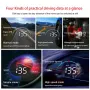 Автомобилен Head-Up дисплей, HUD проектор за предно стъкло, 1280x720, OBD НОВ, снимка 2