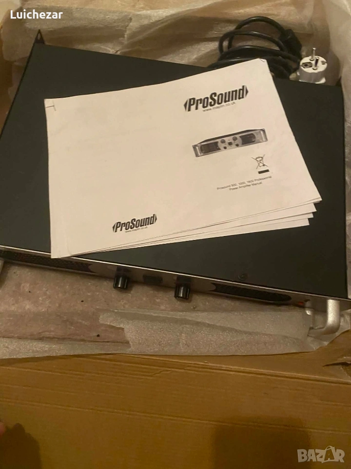 Професионален усилвател prosound 1000D, снимка 1