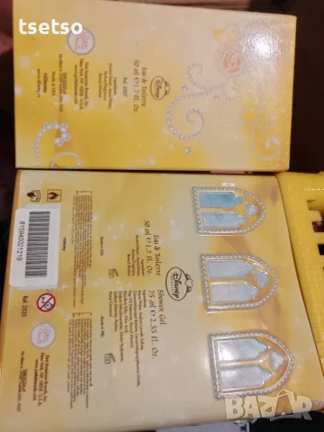 Disney Princess Belle Bath Collection, снимка 3 - Унисекс парфюми - 55480882