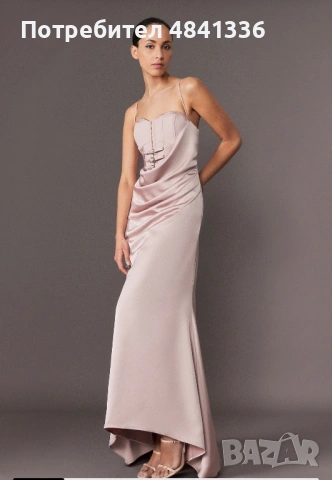Karen Millen елегантна сатенена рокля
