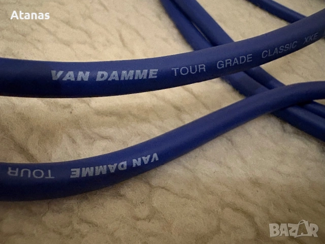 XLR -XLR балансиран кабел Van Damme Grade Tour, снимка 4 - Други - 54176487