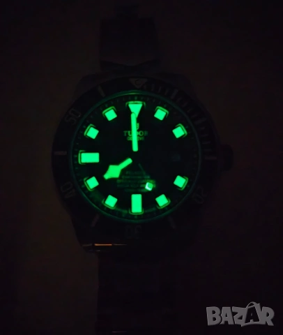 Tudor Pelagos 42мм, 200m diver, автомат, сапфир, перфектен, бартер, снимка 10 - Мъжки - 54083082
