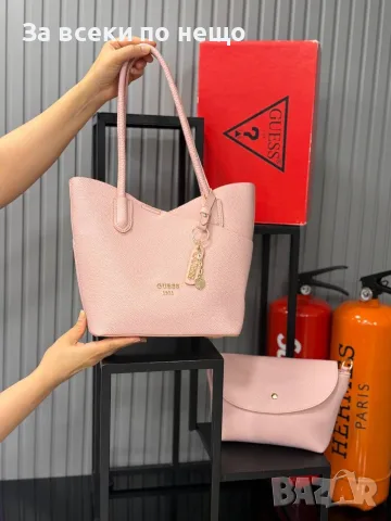 Guess Shoulder bag Дамска Чанта Гес - Различни Цветове Код SK1953, снимка 3 - Чанти - 55535432