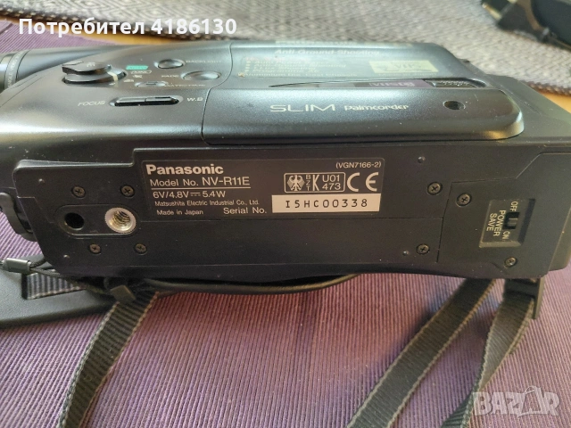 Видео камера Panasonic R 11., снимка 6 - Камери - 54804021
