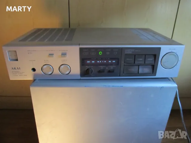 Усилвател AKAI AM - A3 , Made in Japan - отличен, снимка 3 - Ресийвъри, усилватели, смесителни пултове - 55533944