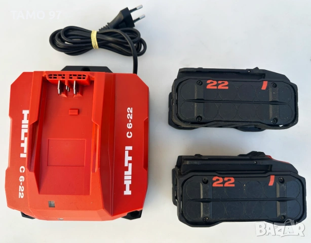 Hilti TE 6-22 AVR/ATC Nuron - Безчетков акумулаторен перфоратор 2x22V 5.10, снимка 8 - Перфоратори - 54715908