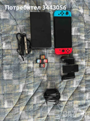 Продавам нинтендо слуич олед, снимка 4 - Игри за Nintendo - 54412691