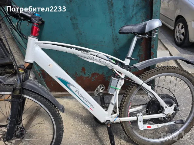 Продавам електрически велосипед PowerTrek City Cruiser !
