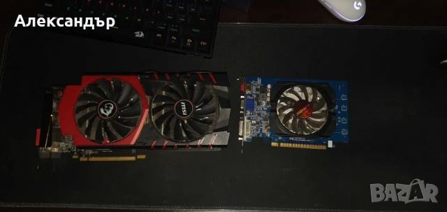 Комплект видеокарти – MSI GTX 970 (части) + GT 730 4GB