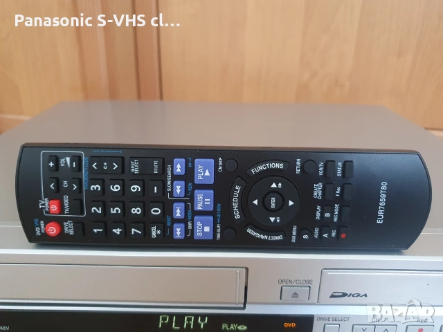 Panasonic DMR-EZ48 VHS-DVD recorder HDMI 1080/HD, снимка 8 - Плейъри, домашно кино, прожектори - 54966308