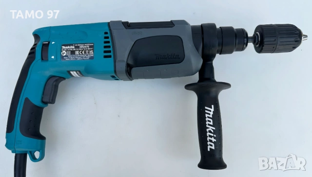 Makita HR2470 - Електрически перфоратор 780W 2.4J неразличим от нов!, снимка 5 - Перфоратори - 54670911