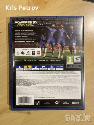 Игра За PS4 FIFA 22, снимка 2 - Игри за PlayStation - 54647111