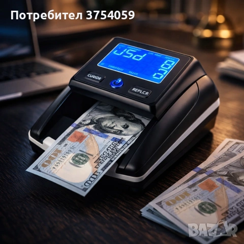 Детектор за фалшиви банкноти, снимка 5 - Друго търговско оборудване - 55183700