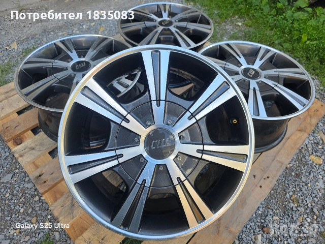 Лети джанти 17ки 5х118 Borbet