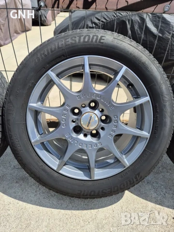 Джанти Ronal Speedline Corse 16 цола , 5х112 , 7j , et45 , 205/55/16, снимка 3 - Гуми и джанти - 54493242