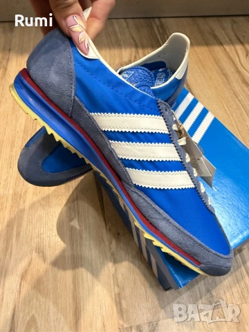 Оригинални сини маратонки Adidas SL72 Originals! 40 н, снимка 4 - Маратонки - 54754165