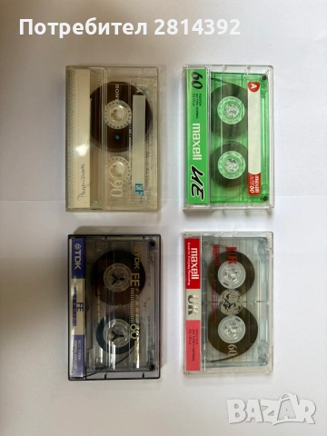 Аудио касети качествени MAXELL TDK SONY BASF и др. с нормална лента, много добри за записи, снимка 2 - Декове - 55017585