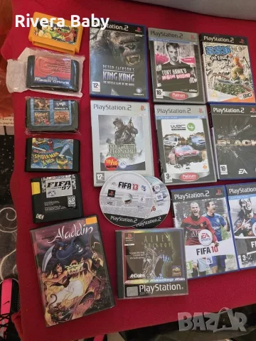 Игри за Sega Mega Drive и Playstation 2, снимка 3 - PlayStation конзоли - 55505213