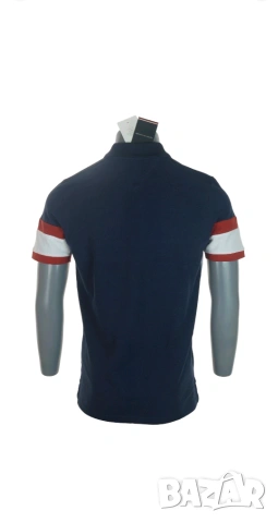 Оригинална мъжка тениска с яка Tommy Hilfiger, размер S, снимка 3 - Тениски - 55207475