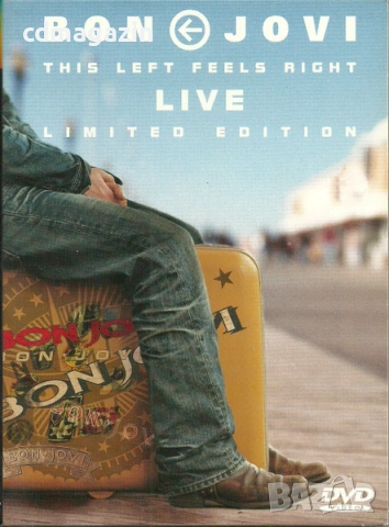 DVD Bon Jovi – This Left Feels Right (Live)