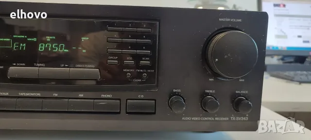 Ресивър Onkyo TX-SV343, снимка 4 - Ресийвъри, усилватели, смесителни пултове - 55541337