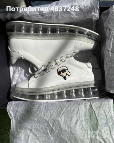 Чисто нови сникърси Karl Lagerfeld , снимка 2 - Маратонки - 54663296