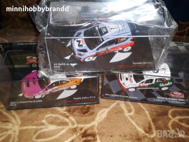 Toyota Celica Gt4 Skoda Fabia Hyundai i20 1.43 Rally , снимка 3 - Колекции - 54005689