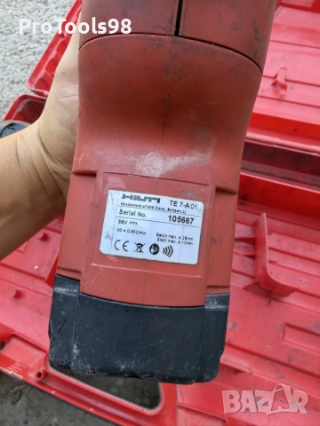Hilti TE 7-A 36V + подарък батерия, снимка 6 - Перфоратори - 54338311