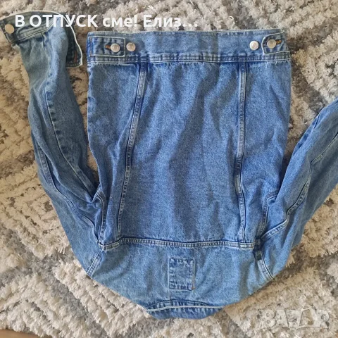 Дънково яке деним винтидж класика рок, снимка 7 - Якета - 55327529