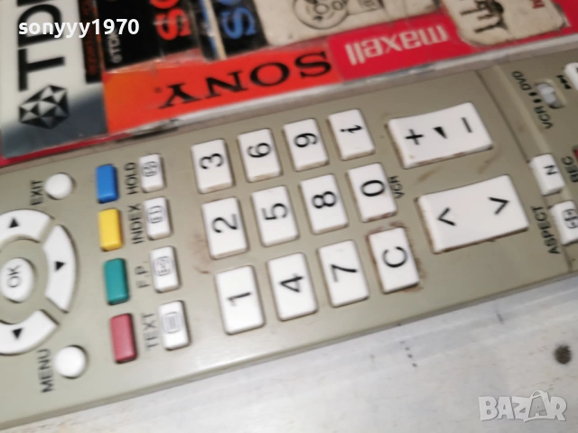 PANASONIC TV DVD VTR REMOTE 2804262120M, снимка 4 - Дистанционни - 54347168