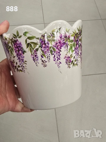 саксии кашпи 