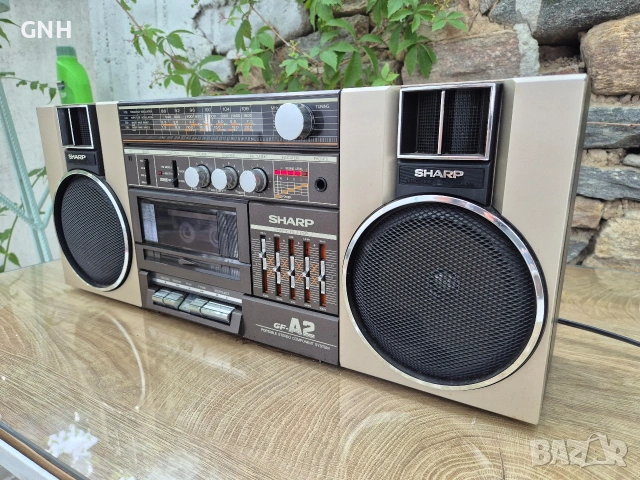 Радиокасетофон Sharp GF-A2Z(G), снимка 3 - Радиокасетофони, транзистори - 55188791