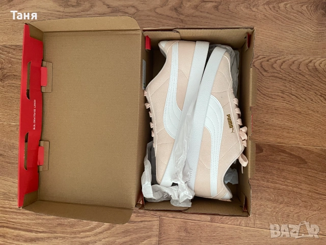 НОВИ Puma спортни обувки Club II Intense от велур - EU 38/UK5, снимка 3 - Маратонки - 55232931