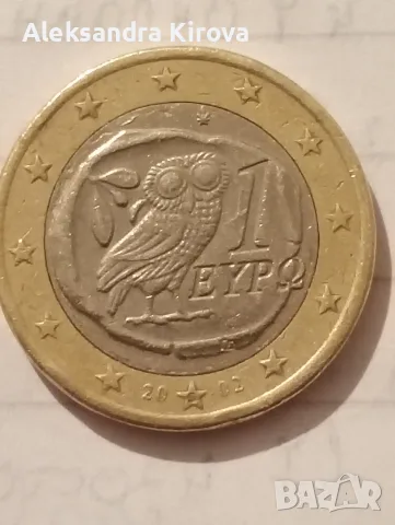 монета от 1 евро 