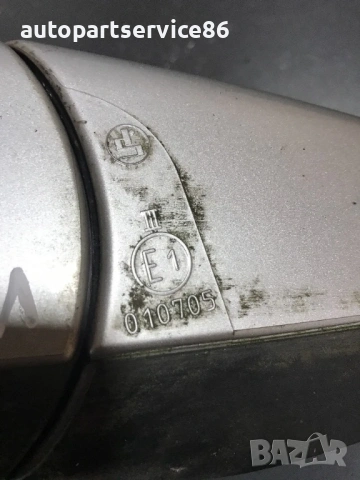Ляво предно странично огледало сребрист цвят за Opel Vectra C (2002-2006) 24436149 , снимка 2 - Части - 54310115