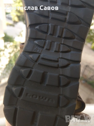 Сандали Lowa Monowrap 43нм. 27,5см., снимка 11 - Мъжки сандали - 54839719